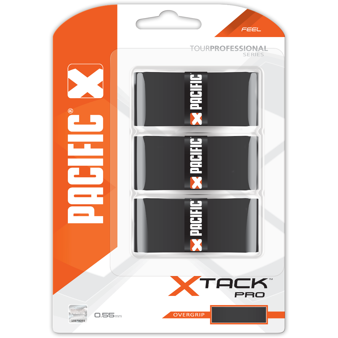 PACIFIC X Tack PRO – 3er Pack black