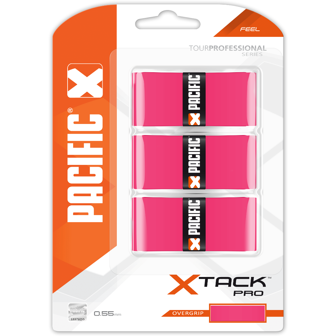 PACIFIC X Tack PRO – 3er Pack pink