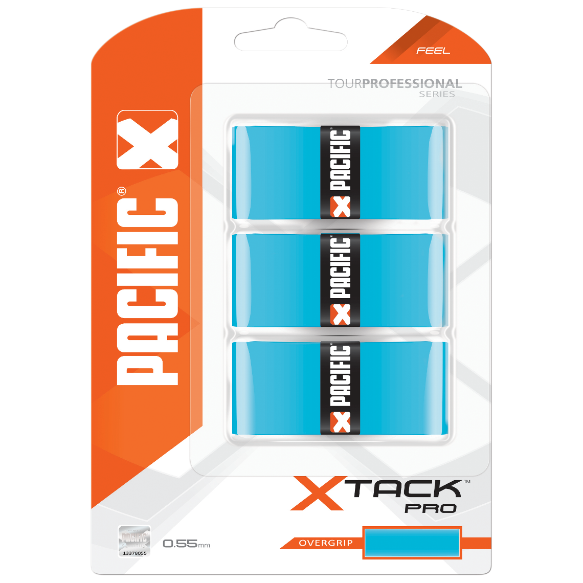 PACIFIC X Tack PRO – 3er Pack light blue