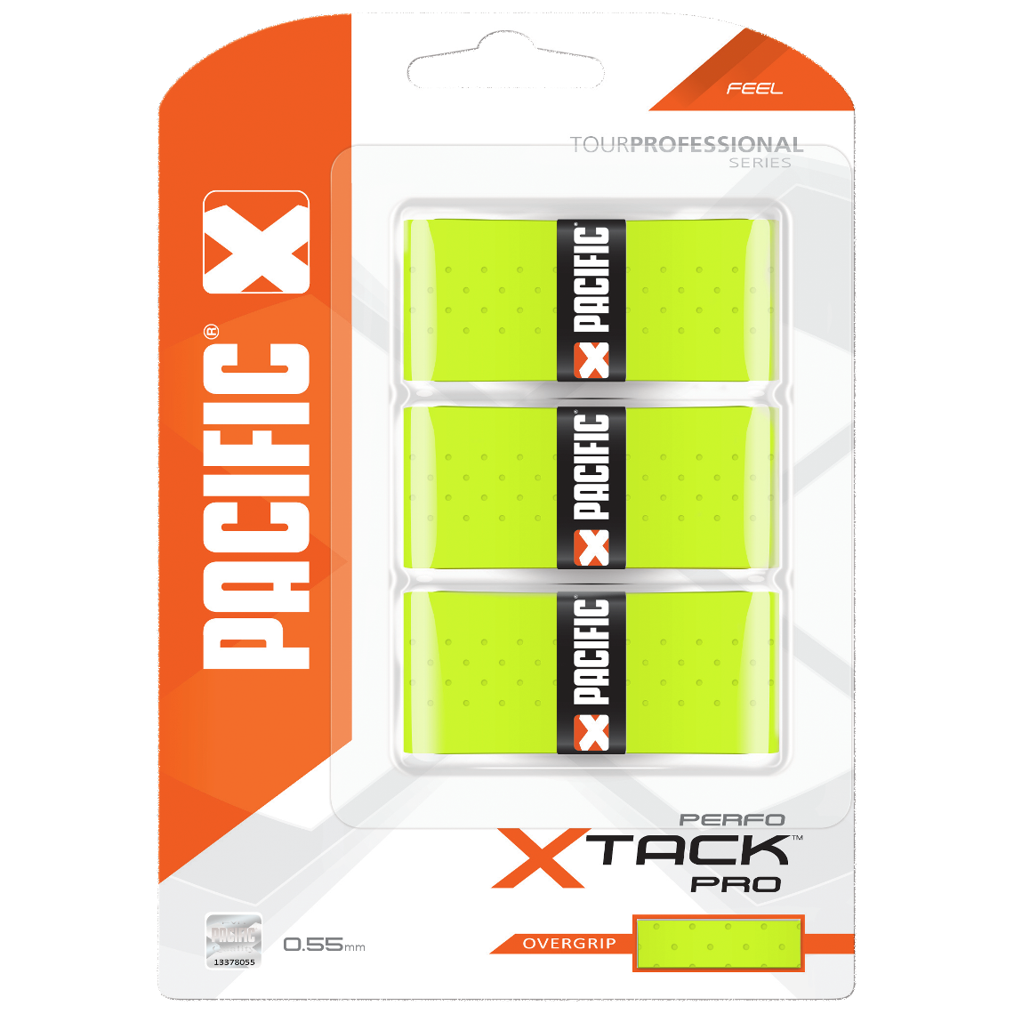 PACIFIC X Tack PRO Perfo – 3er Pack lime