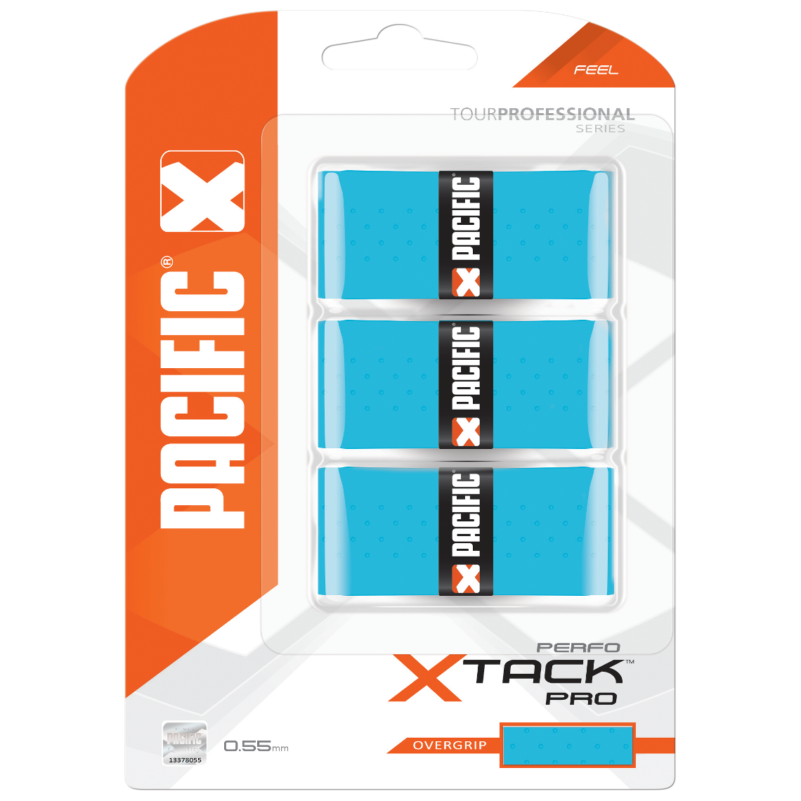 PACIFIC X Tack PRO Perfo – 3er Pack light blue