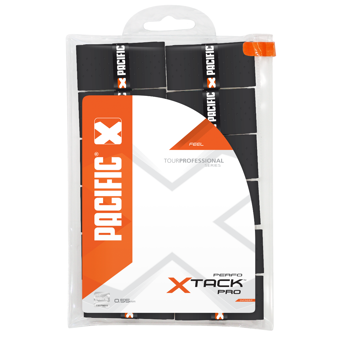 PACIFIC X Tack PRO Perfo – 12er Pack black