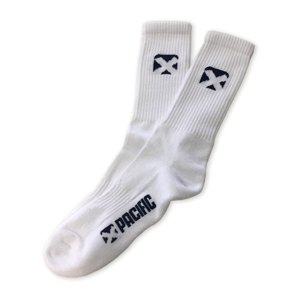 PACIFIC Sport Socks (men) – White