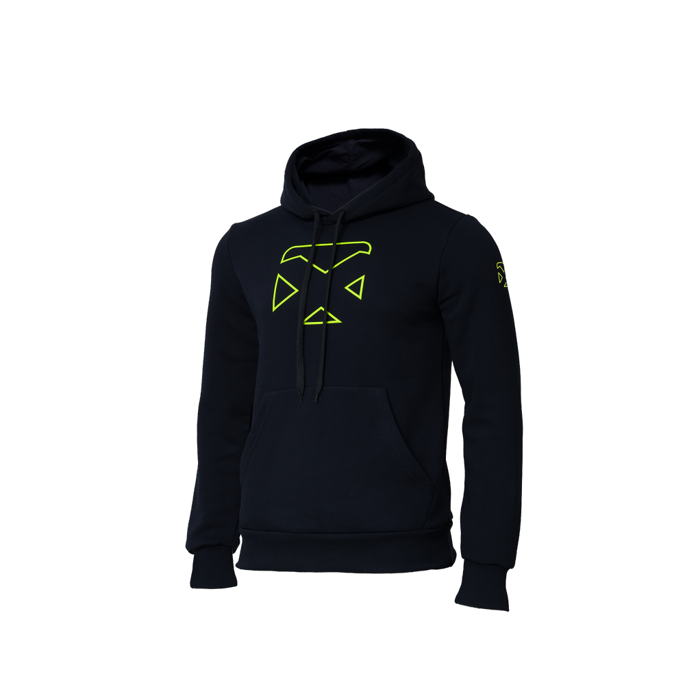 PACIFIC Court Hoodie – Navy/Lime