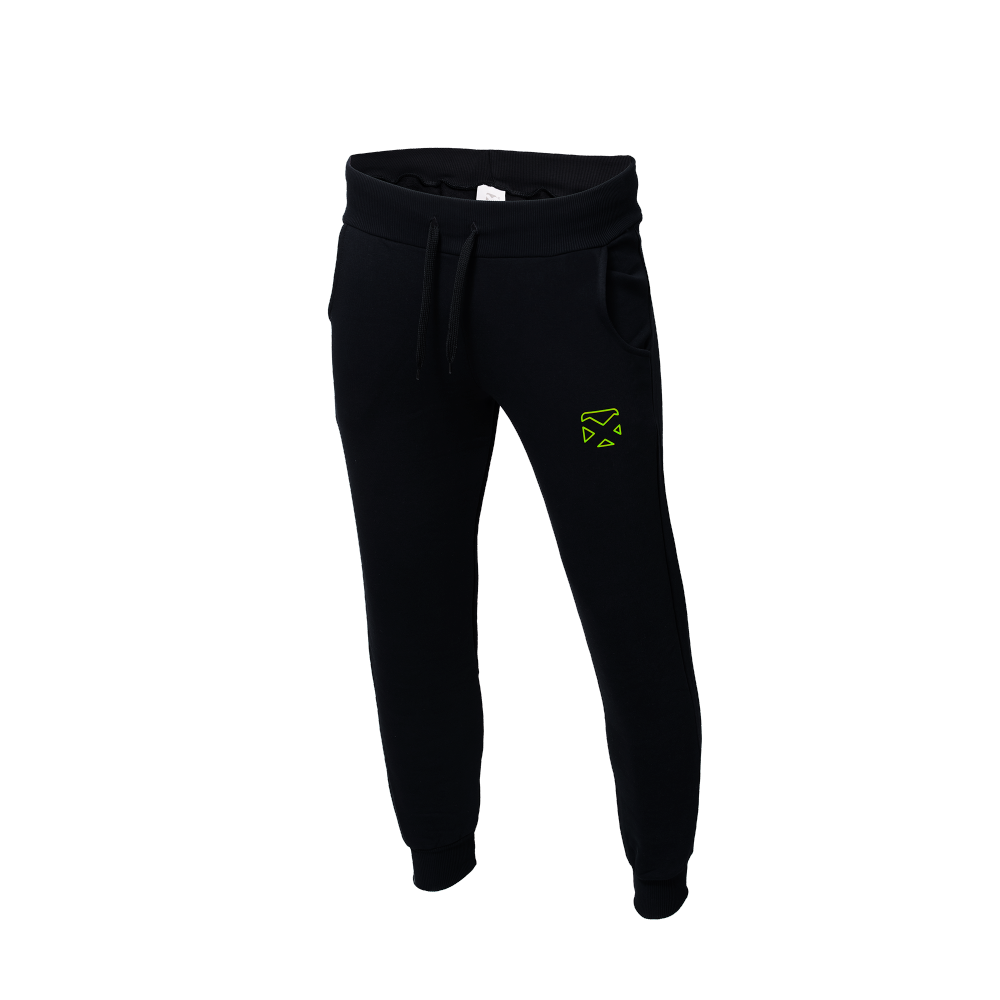 PACIFIC Court Pant – Black/Lime