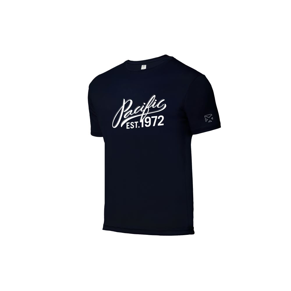 PACIFIC Est 1972 T-Shirt – Navy/White