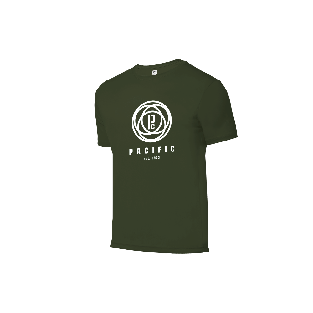 PACIFIC Heritage T-Shirt – Olive/White