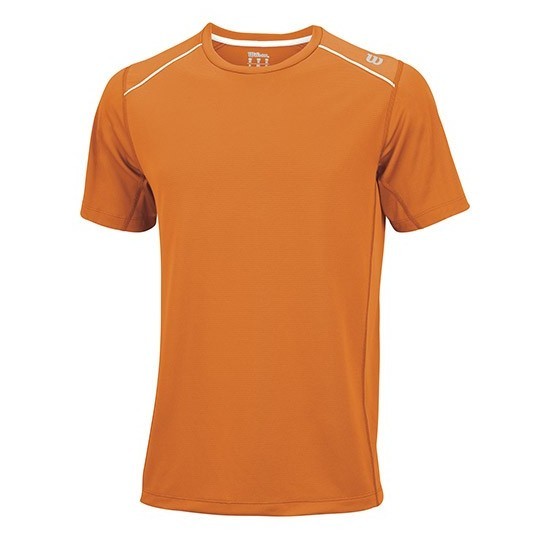 WILSON Elite Crew T-Shirt Orange
