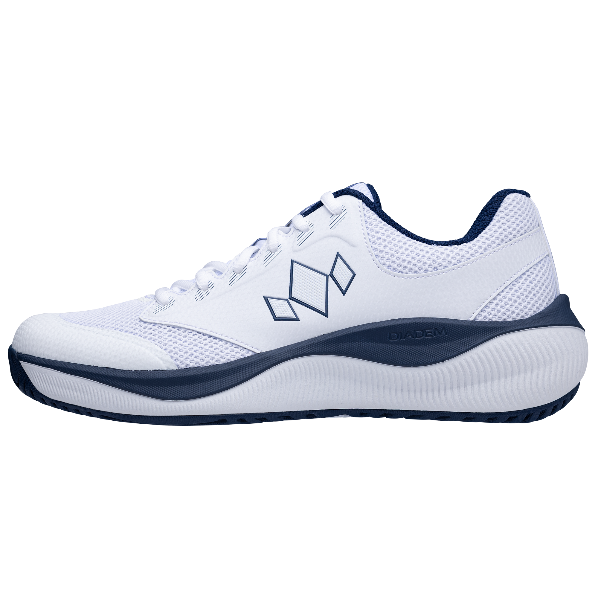 Diadem Men’s Court Flo – Clay Court – White/Navy