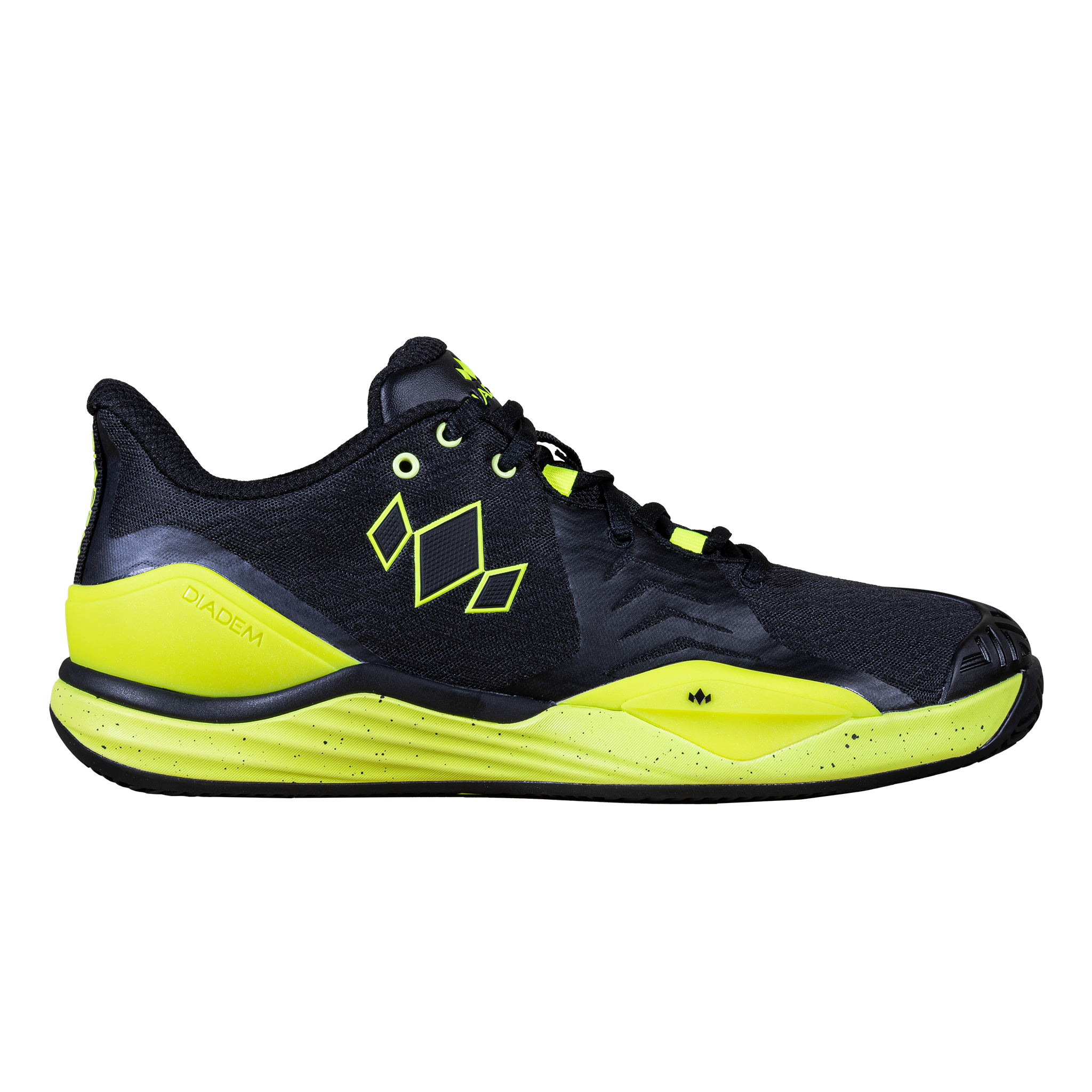 Diadem Men’s Court Burst – Clay Court – Black/Yellow